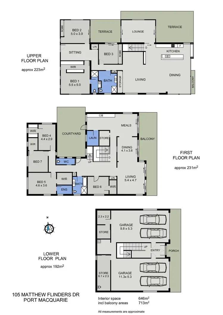 Floorplan of Homely house listing, 105 Matthew Flinders Drive, Port Macquarie NSW 2444