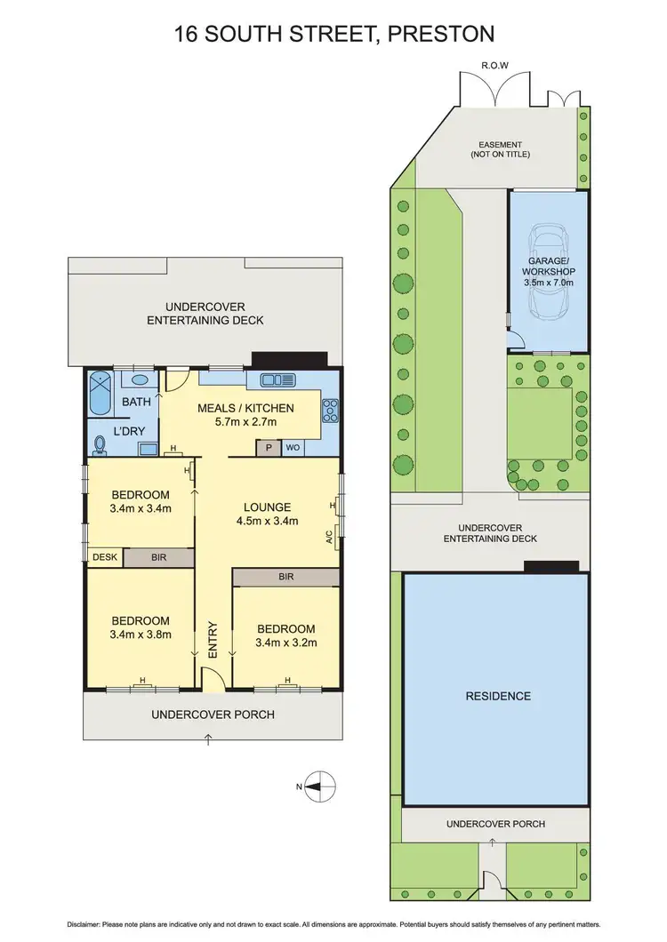 Floorplan of Homely house listing, 16 South Street, Preston VIC 3072