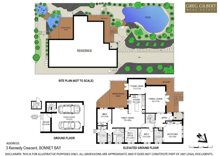 Floorplan of Homely house listing, 3 Kennedy Crescent, Bonnet Bay NSW 2226