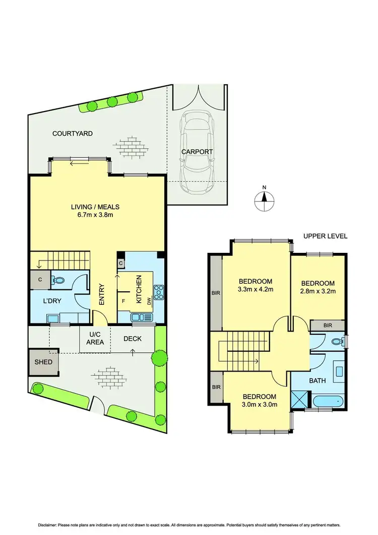 Floorplan of Homely unit listing, 2/202-206 Edwardes Street, Reservoir VIC 3073