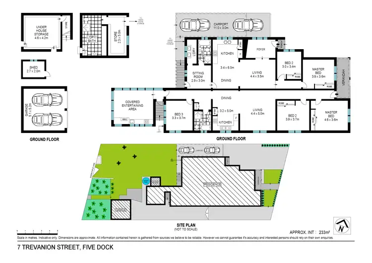 Floorplan of Homely house listing, 7 Trevanion Street, Five Dock NSW 2046