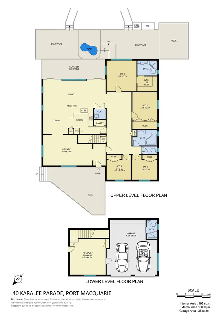 Floorplan of Homely house listing, 40 Karalee Parade, Port Macquarie NSW 2444
