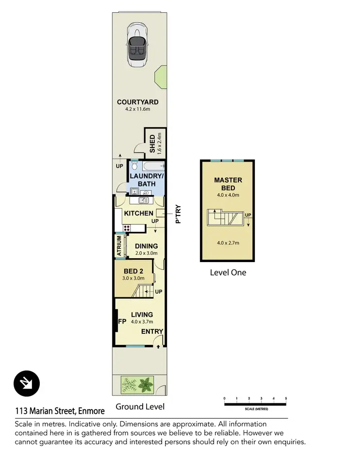 Floorplan of Homely house listing, 113 Marian Street, Enmore NSW 2042