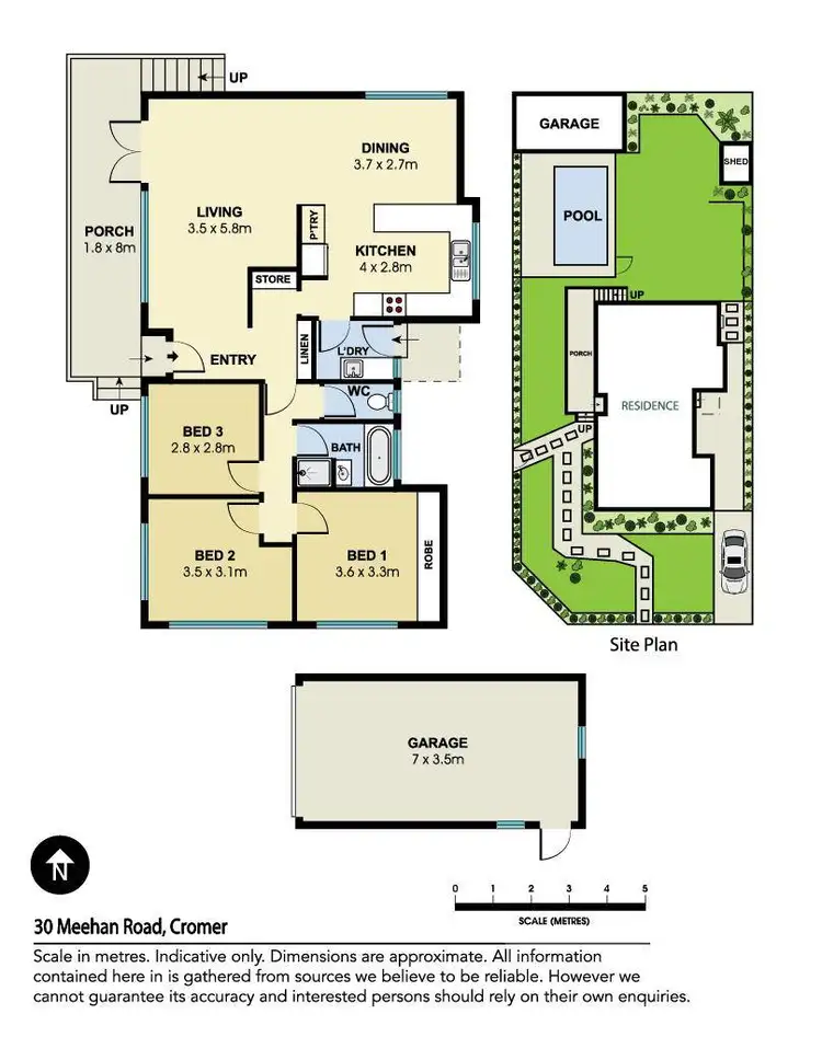 Floorplan of Homely house listing, 30 Meehan Road, Cromer NSW 2099