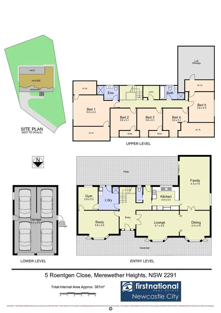 Floorplan of Homely house listing, 5 Roentgen Close, Merewether Heights NSW 2291