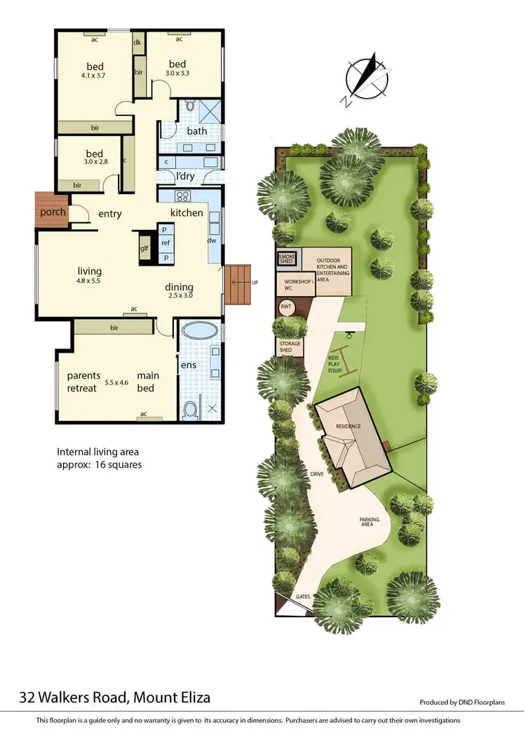 Floorplan of Homely house listing, 32 Walkers Road, Mount Eliza VIC 3930