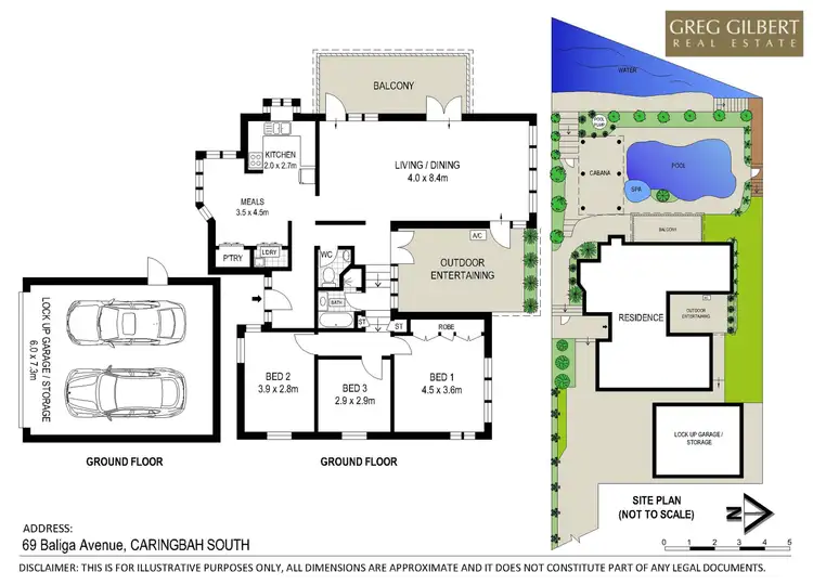 Floorplan of Homely house listing, 69 Baliga Avenue, Caringbah South NSW 2229