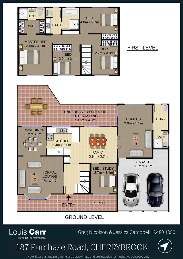 Floorplan of Homely house listing, 187 Purchase Road, Cherrybrook NSW 2126