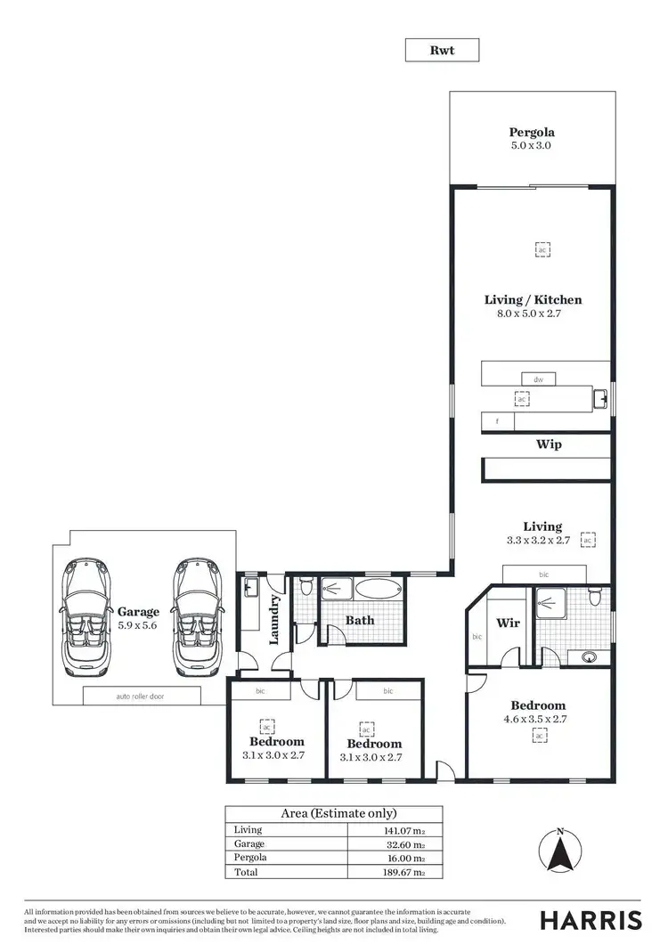 Floorplan of Homely house listing, 30 Lexington Road, Henley Beach South SA 5022