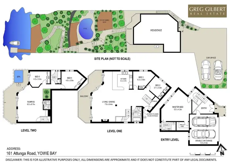 Floorplan of Homely house listing, 161 Attunga Road, Yowie Bay NSW 2228