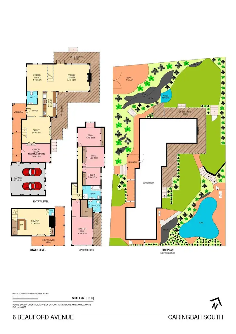 Floorplan of Homely house listing, 6 Beauford Avenue, Caringbah South NSW 2229