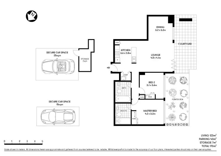 Floorplan of Homely apartment listing, 8/9 Kings Avenue, Roseville NSW 2069