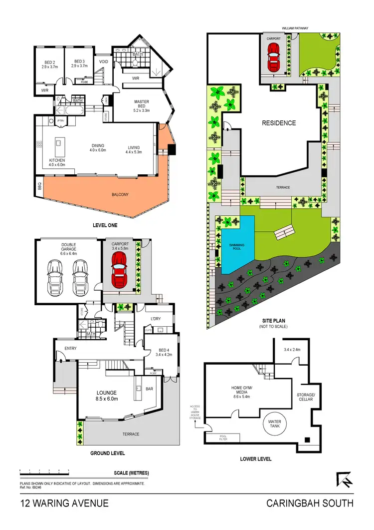 Floorplan of Homely house listing, 12 Waring Avenue, Caringbah South NSW 2229