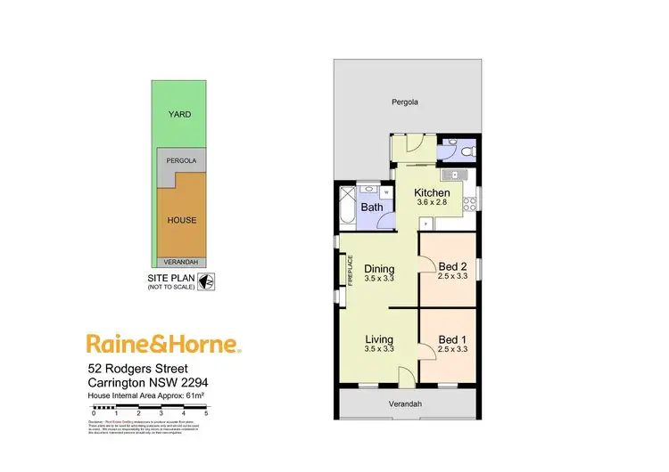 Floorplan of Homely house listing, 52 Rodgers Street, Carrington NSW 2294