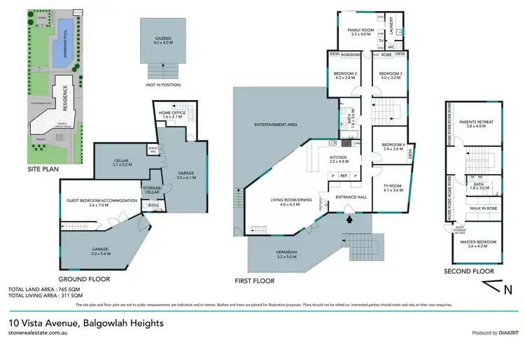 Floorplan of Homely house listing, 10 Vista Avenue, Balgowlah Heights NSW 2093