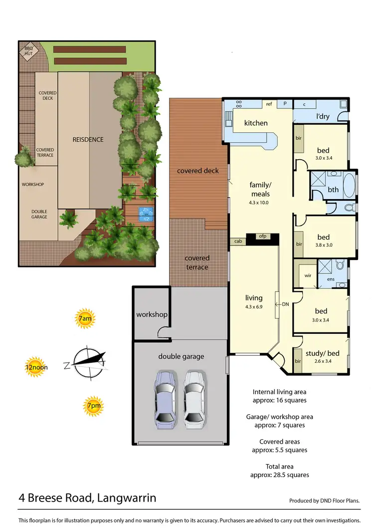 Floorplan of Homely house listing, 4 Breese Road, Langwarrin VIC 3910