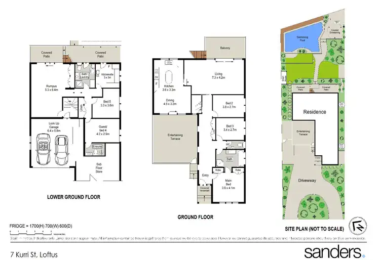 Floorplan of Homely house listing, 7 Kurri Street, Loftus NSW 2232
