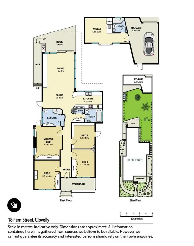 Floorplan of Homely house listing, 18 Fern Street, Clovelly NSW 2031