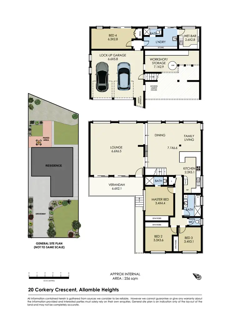 Floorplan of Homely house listing, 20 Corkery Crescent, Allambie Heights NSW 2100