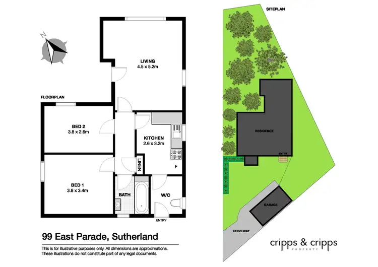 Floorplan of Homely house listing, 99 East Parade, Sutherland NSW 2232