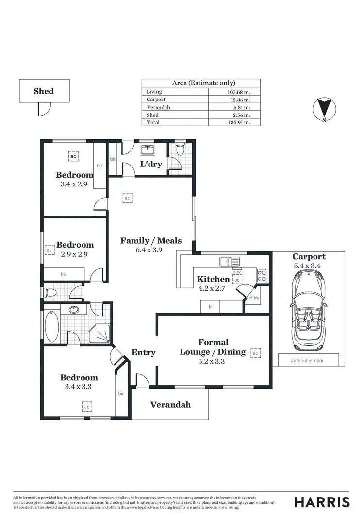 Floorplan of Homely house listing, 34A Broughton Avenue, Kurralta Park SA 5037