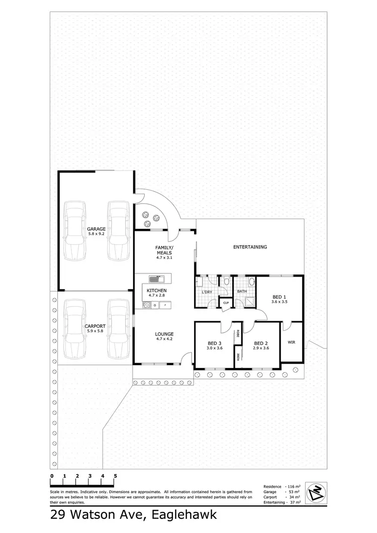 Floorplan of Homely house listing, 29 Watson Avenue, California Gully VIC 3556