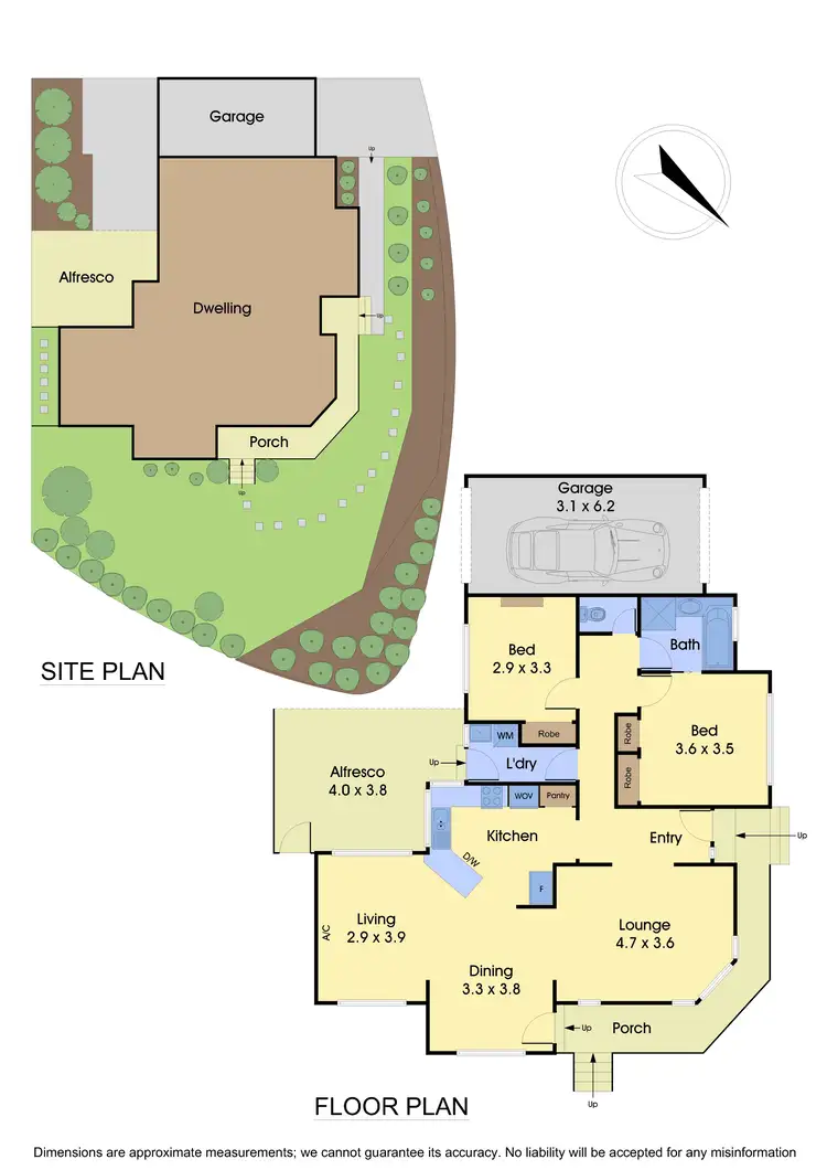 Floorplan of Homely house listing, 1 Ovata Close, Yallambie VIC 3085