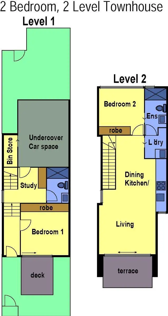 Floorplan of Homely townhouse listing, 1-7 Carlisle Street, Preston VIC 3072