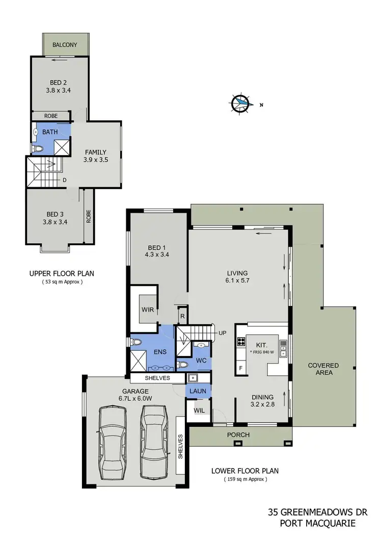 Floorplan of Homely house listing, 35 Greenmeadows Drive, Port Macquarie NSW 2444