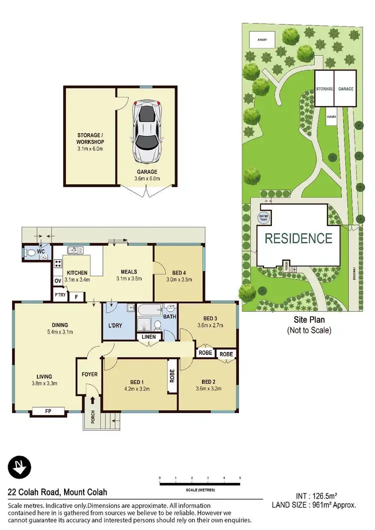 Floorplan of Homely house listing, 22 Colah Road, Mount Colah NSW 2079