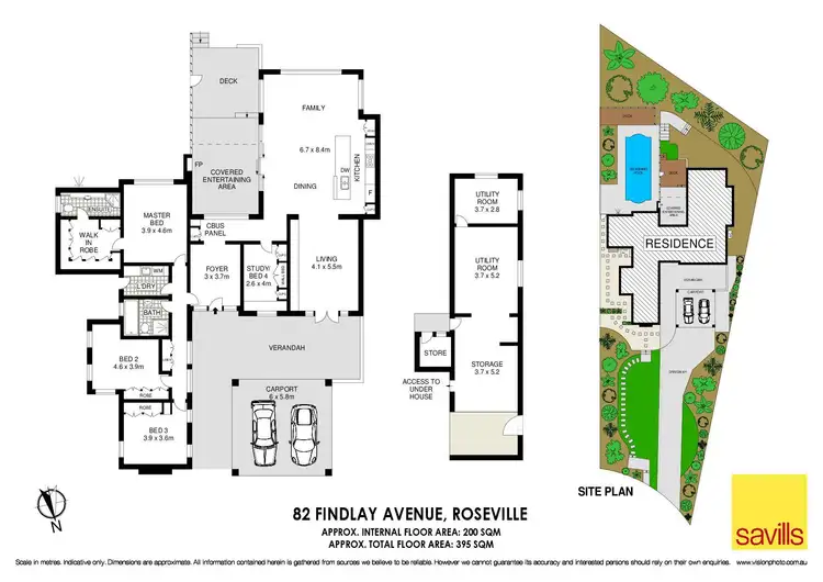 Floorplan of Homely house listing, 82 Findlay Avenue, Roseville NSW 2069