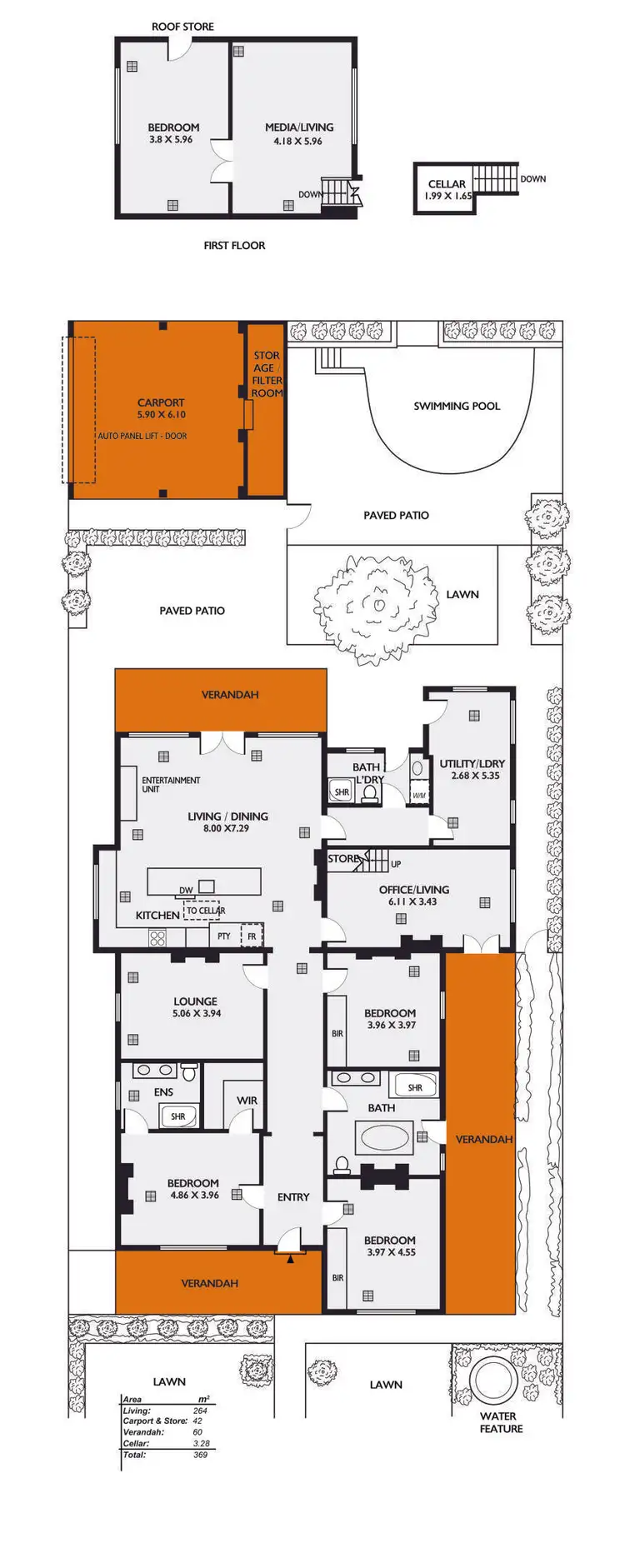 Floorplan of Homely house listing, 54 Cambridge Terrace, Malvern SA 5061