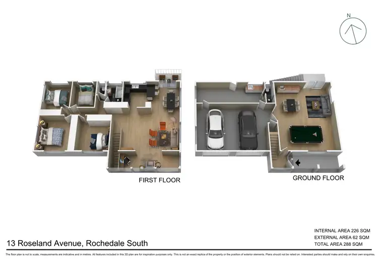 Floorplan of Homely house listing, 13 Roseland Avenue, Rochedale South QLD 4123