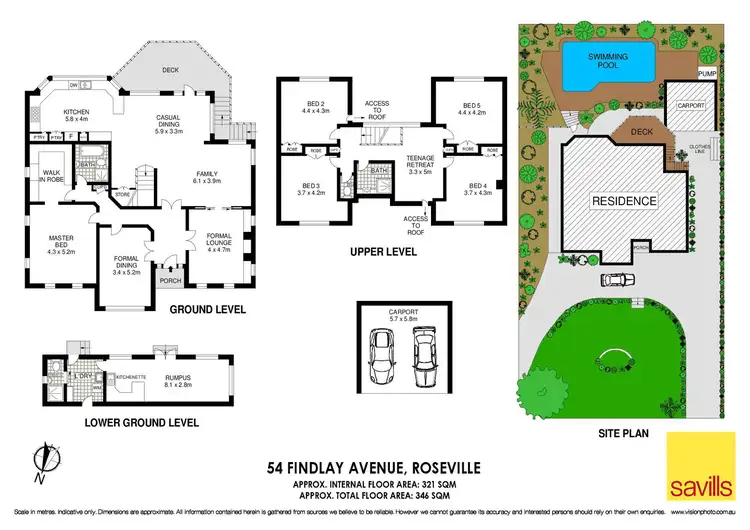Floorplan of Homely house listing, 54 Findlay Avenue, Roseville NSW 2069