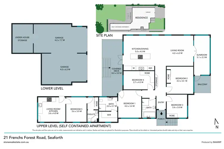 Floorplan of Homely house listing, 21 Frenchs Forest Road, Seaforth NSW 2092