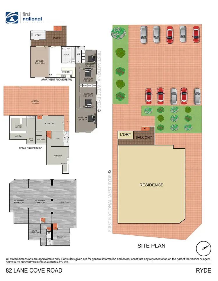 Floorplan of Homely house listing, 82 Lane Cove Road, Ryde NSW 2112