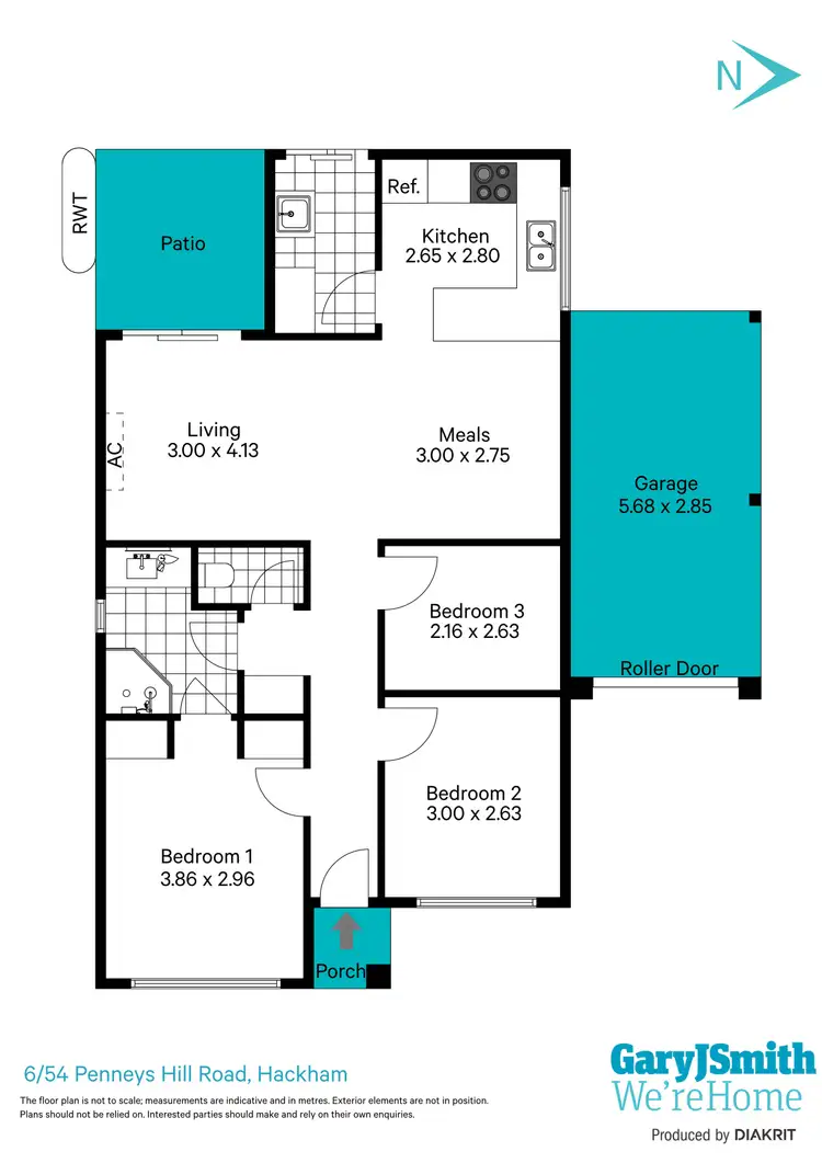 Floorplan of Homely house listing, 6/54 Penneys Hill Road, Hackham SA 5163