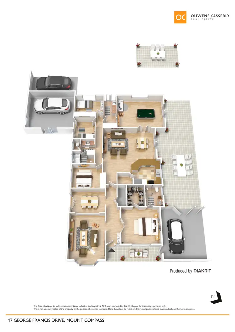 Floorplan of Homely house listing, 17 George Francis Drive, Mount Compass SA 5210
