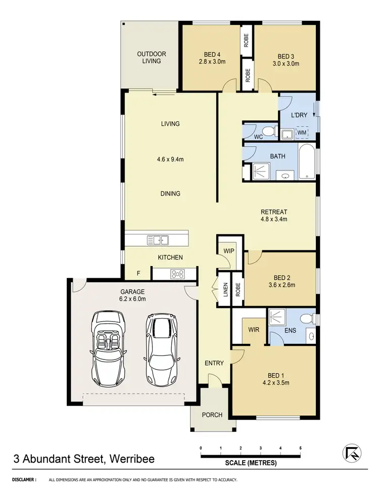 Floorplan of Homely house listing, 3 Abundant Street, Werribee VIC 3030
