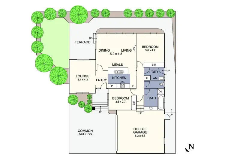 Floorplan of Homely unit listing, 4/25-27 Deep Creek Road, Mitcham VIC 3132