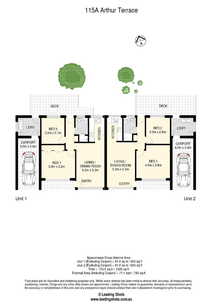 Floorplan of Homely house listing, 115A Arthur Terrace, Red Hill QLD 4059