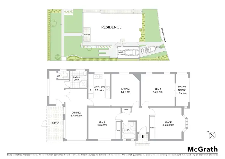 Floorplan of Homely house listing, 23 Carlton Crescent, Kogarah Bay NSW 2217