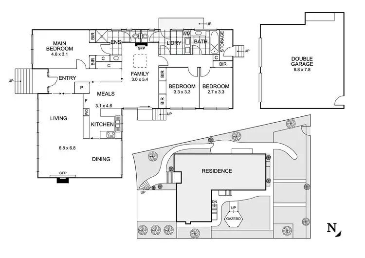 Floorplan of Homely house listing, 29 Sassafras Drive, Templestowe Lower VIC 3107