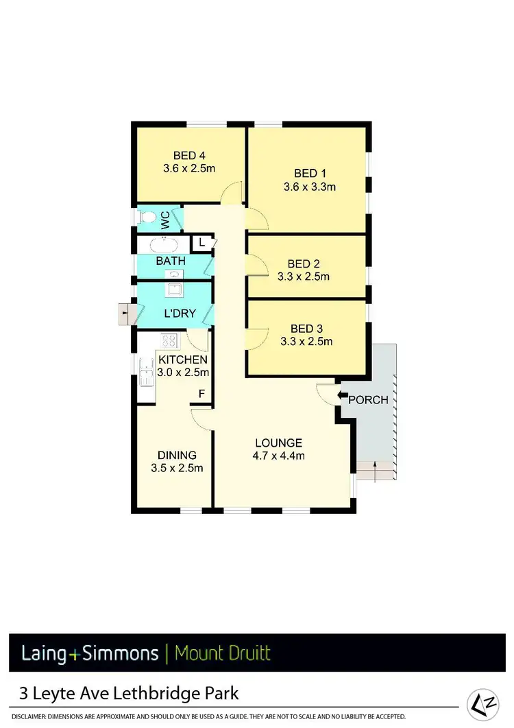 Floorplan of Homely house listing, 3 Leyte Avenue, Lethbridge Park NSW 2770