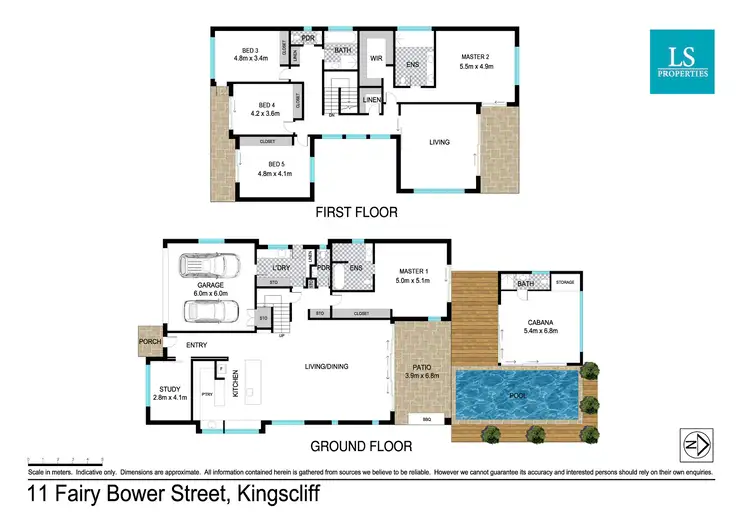 Floorplan of Homely house listing, 11 Fairy Bower Street, Kingscliff NSW 2487