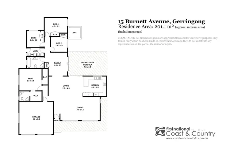 Floorplan of Homely house listing, 15 Burnett Avenue, Gerringong NSW 2534
