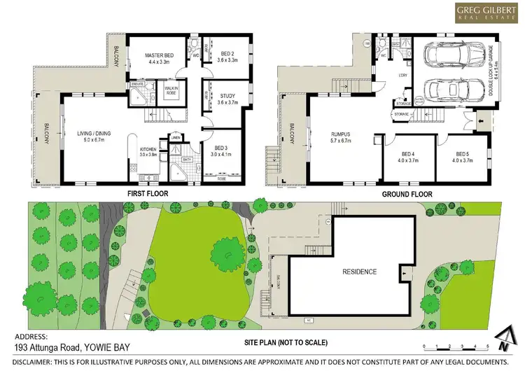 Floorplan of Homely house listing, 193 Attunga Road, Yowie Bay NSW 2228