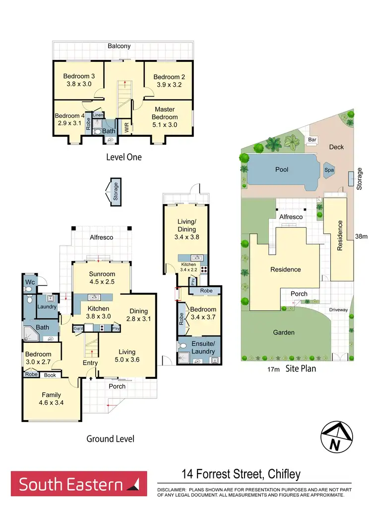 Floorplan of Homely house listing, 14 Forrest Street, Chifley NSW 2036