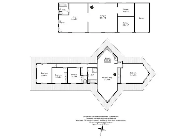 Floorplan of Homely rural property listing, 130 Maloneys Road, Sunnyside TAS 7305