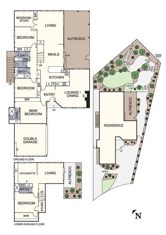 Floorplan of Homely house listing, 7 Pepper Court, Wattle Glen VIC 3096